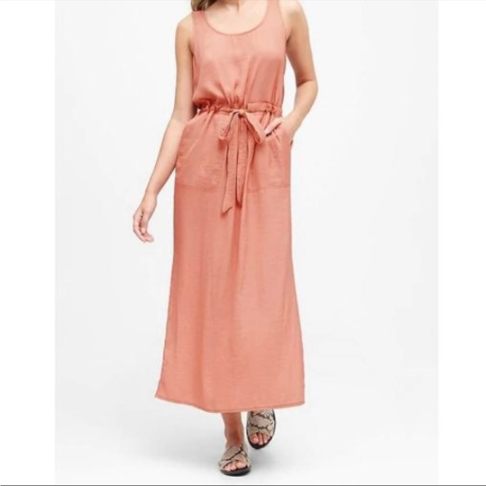 Banana Republic Utility Maxi Dress Size 12